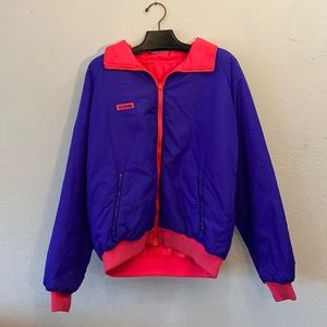 Columbia | 90’s Pink/Purple Puffer Bomber Ski Jacket